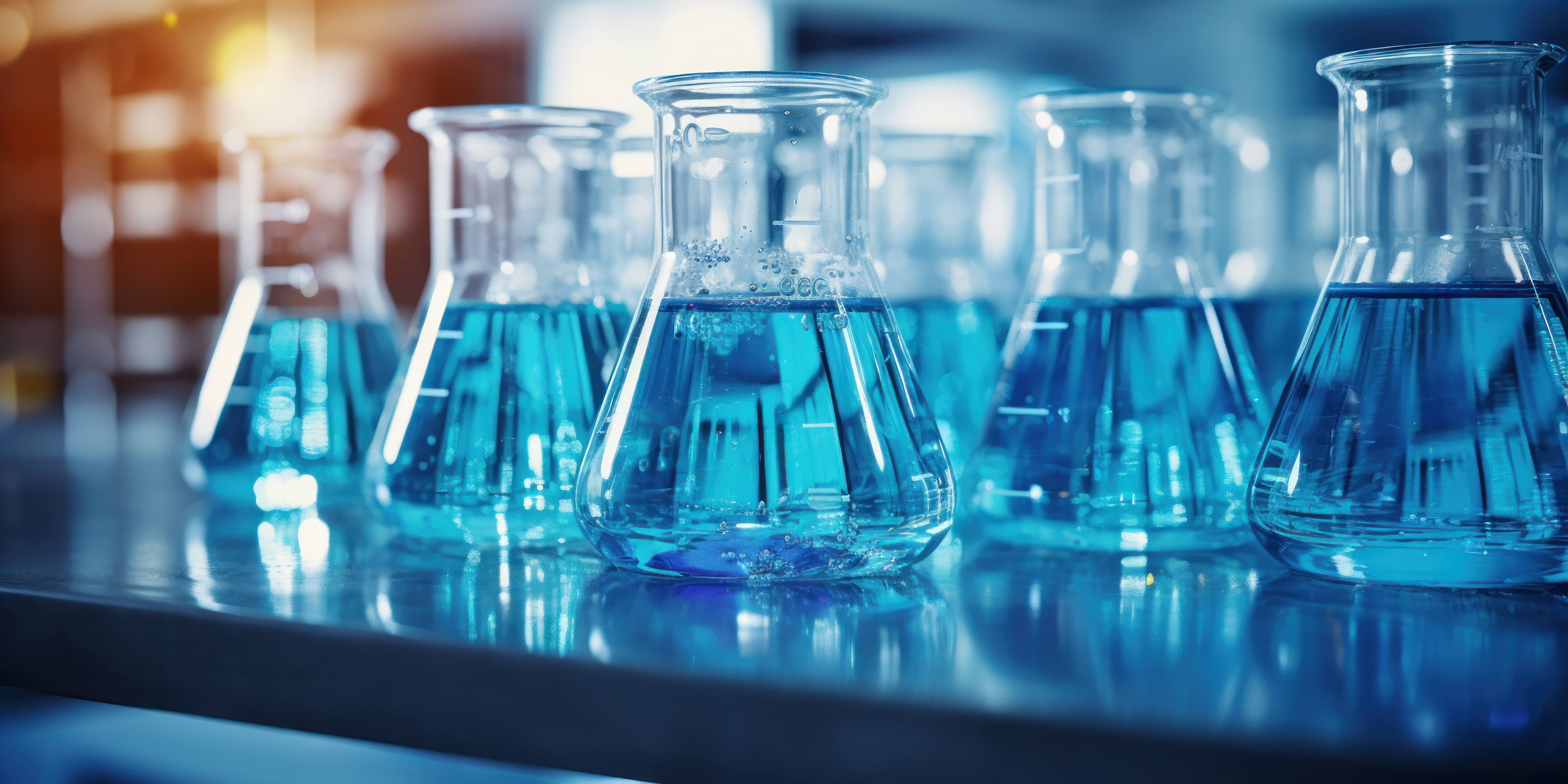 blue-liquid-lab-glassware-scientific-laboratory-desk