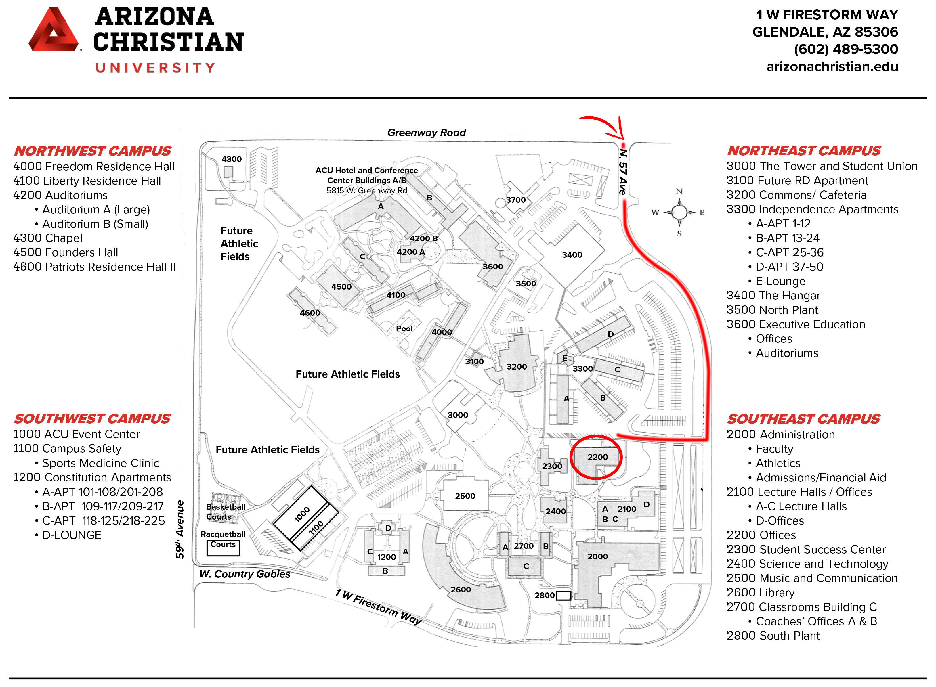 Gcu Interactive Campus Map - ymuw96w